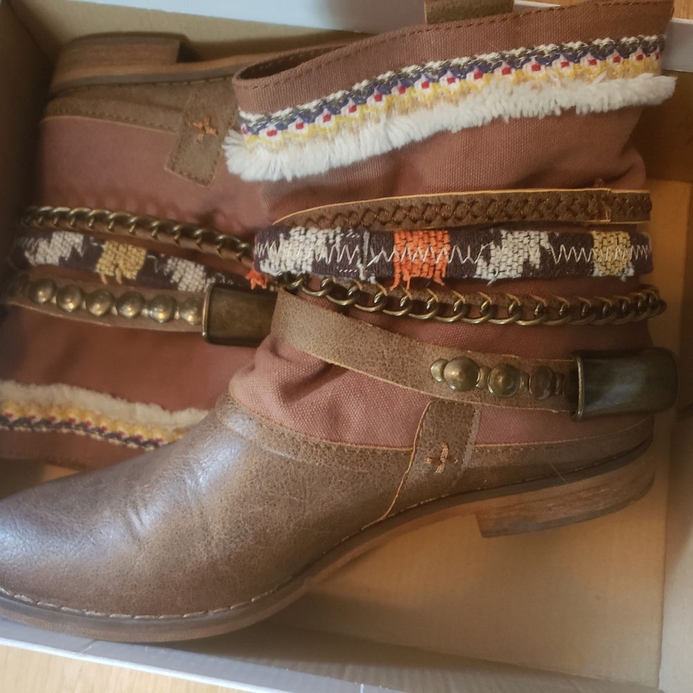 Brown boots